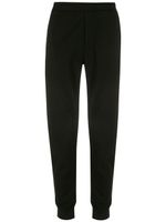 Armani Exchange pantalon de jogging slim crop - Noir