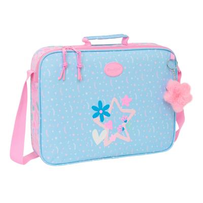 Schoolrugzak BlackFit8 Smile Roze Licht Blauw 38 x 28 x 6 cm
