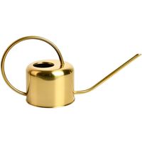 Retro plantengieter / bloemengieter goud voor binnen 900 ml - Gieters - thumbnail