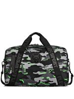 Plein Sport sac fourre-tout Boston à imprimé camouflage - Noir - thumbnail