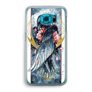 Golden Raven: Samsung Galaxy S6 Transparant Hoesje