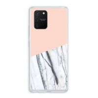 A touch of peach: Samsung Galaxy S10 Lite Transparant Hoesje