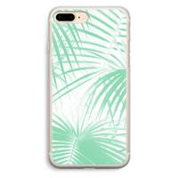 Palmbladeren: iPhone 7 Plus Transparant Hoesje - thumbnail