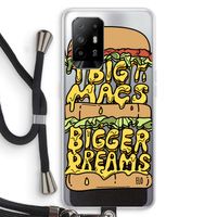 Big Macs Bigger Dreams: Oppo A95 5G Transparant Hoesje met koord