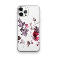 Mooie bloemen: iPhone 12 Pro Transparant Hoesje