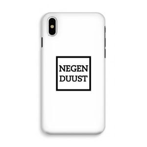 Negenduust vierkant: iPhone XS Tough Case