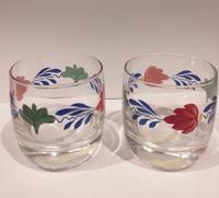 Boerenbont sapglazen 20 cl set van 6 stuks