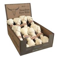 Snack voor honden Gloria Rawhide Kalfsvlees Kauwbaar Naakt
