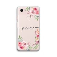 Rozen: Google Pixel 3 XL Transparant Hoesje Rozen: Google Pixel 3 XL Transparant Hoesje