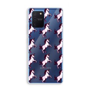Musketon Unicorn: Samsung Galaxy Note 10 Lite Transparant Hoesje