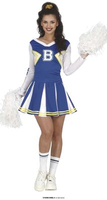 Cheerleader Jurkje Blauw Belize