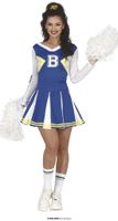 Cheerleader Jurkje Blauw Belize