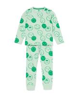 HEMA Kinderpyjama Gezichtje Lichtgroen (lichtgroen)