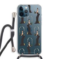 Pop Some Kim: iPhone 12 Pro Max Transparant Hoesje met koord