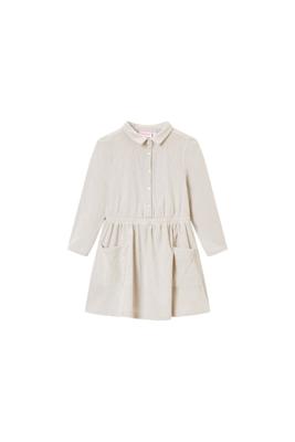 Someone winter jurk meisjes - donker beige - Daphne