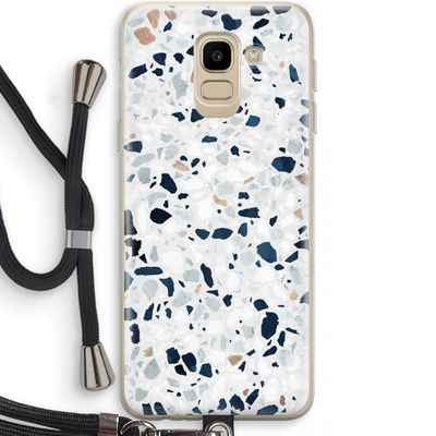 Terrazzo N°1: Samsung Galaxy J6 (2018) Transparant Hoesje met koord