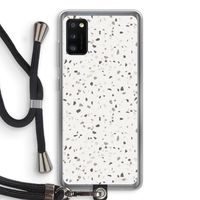 Terrazzo N°14: Samsung Galaxy A41 Transparant Hoesje met koord