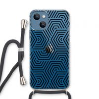 Magic pattern: iPhone 13 mini Transparant Hoesje met koord