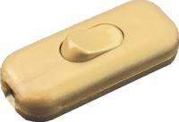 Enzo snoerschakelaar brons 2a 7401060