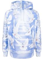 Supreme hoodie à imprimé Doves - Bleu