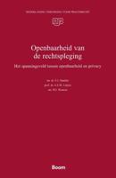 Openbaarheid van de rechtspleging (Paperback)
