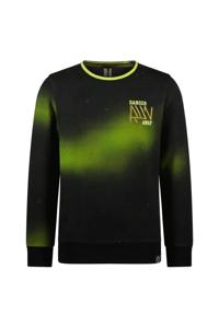 B.Nosy Jongens sweater - Seth - Galaxy groen