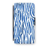 Blauwe nerven: iPhone 8 Plus Flip Hoesje