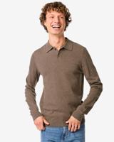 HEMA Herenpolo Jonathan taupe (taupe) HEMA Herenpolo Jonathan taupe (taupe)