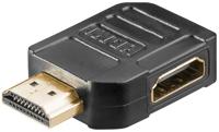 Goobay 51725 tussenstuk voor kabels HDMI Zwart - thumbnail