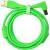 Dj TechTools Chroma Cable angled USB 1.5 m groen