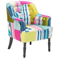 Beliani MANDAL - Fauteuil-Multicolor-Polyester - thumbnail