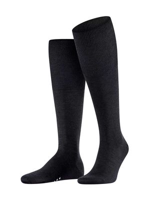 FALKE - Kniekousen - Airport - Zwart - 3000, Maat:43-44