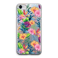 Tropisch 2: iPhone 8 Transparant Hoesje