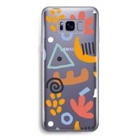 Abstract: Samsung Galaxy S8 Transparant Hoesje - thumbnail