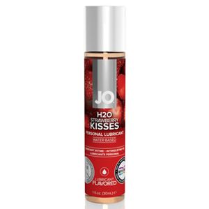 System Jo - H2O Strawberry Kisses - Glijmiddel met aardbeiensmaak