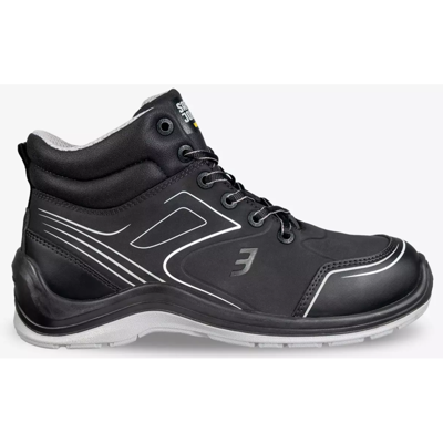 Safety Jogger Flow Mid S3 | Zwart | Maat 45 - 00.118.115.45