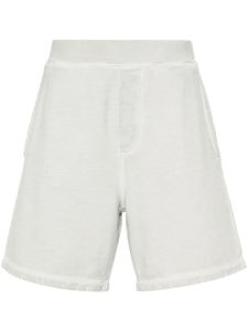 DSQUARED2 short en coton à effet délavé - Gris