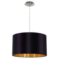 Eglo Hanglamp Maserlo 38cm zwart met goud 31599