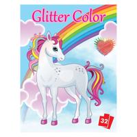 Boek Specials Nederland BV Kleurboek met glitterpagina&apos;s