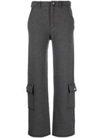 Barrie pantalon en maille à poches cargo - Gris