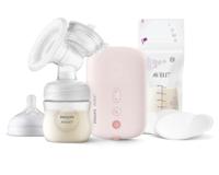 Oplaadbare, draadloze elektrische borstkolf Philips AVENT Natural SCF395/31 nude - thumbnail