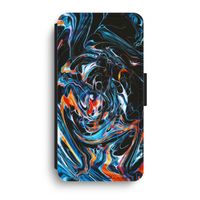 Black Unicorn: iPhone XR Flip Hoesje