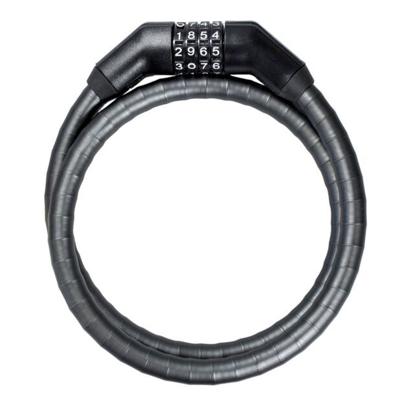 Trelock pk pantserkabelslot code 260/100/15mm zwart