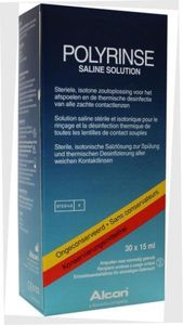 Alcon Saline 15ml ampullen (30 Ampullen)