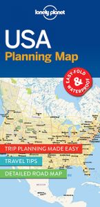 Wegenkaart - landkaart Planning Map USA | Lonely Planet