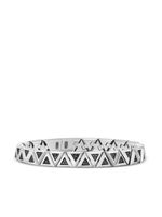 David Yurman bracelet Faceted en argent sterling serti de diamants