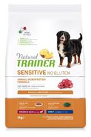 Natural trainer dog adult medium / maxi sensitive lamb glutenvrij (3 KG)