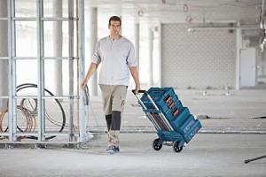 Bosch Professional Transport-Caddy für L-BOXXen 2 Räder, klappbar 1600A001SA Steekwagen Laadvermogen (max.): 125 kg