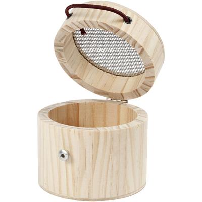 Creativ Company Ronde houten insectenkooi