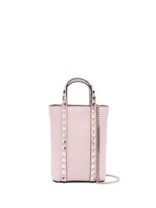 Valentino Garavani sac à main à ornements Rockstud - Rose